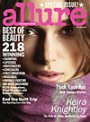 Allure October 2007 Cover: Keira Knightley - Allure magazine is the source for the latest trends in fitness, health, nutrition, fashion and beauty. Check out the cutting-edge beauty picks featured in the most recent issue at sephora, and find out what makes Allure, "The Beauty Expert."